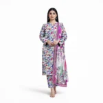 Khushi 3 Piece Digital Printed Cotton Suit