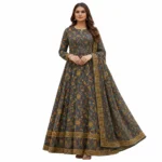 Roshni 3 Piece Cream Floral Digital Printed Lawn Suit