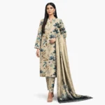 Charizma 3 Piece Digital Printed Cotton Suit