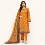 Al-Firdoos 3 Piece Digital Printed Lawn Suit Unstitched