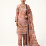 Al-Firdoos 3 Piece Digital Printed Lawn Suit Unstitched