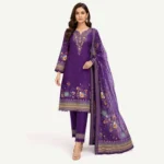 Al-Firdoos 3 Piece Lawn Suit
