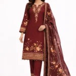 Al-Firdoos 3 Piece Digital Printed Lawn Suit Unstitched