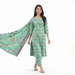 Firdous All Over 3 Piece Digital Printed Cotton Suit