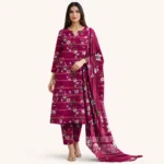 Alfirdous 3 Piece Digital Printed Cotton Suit