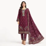 Khushi Digital Cotton 3 Piece Suit