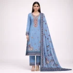 Khushi Digital Cotton 3 Piece Suit